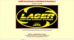 Desktop Screenshot of laser-auspuff.de